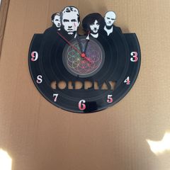 Coldplay Record Clock