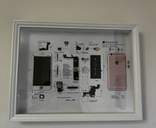 Iphone 6s Teardown Frame Handmade Gift