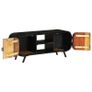 TV Cabinet 110x30x45 cm Solid Reclaimed Wood Image 4