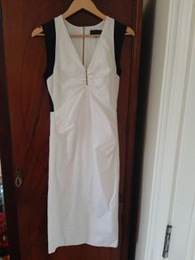 BASTYAN White black dress Size 10
