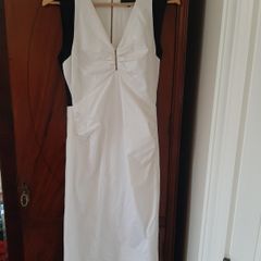 BASTYAN White black dress Size 10