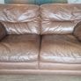 Genuine leather sofa Harvey Norman Image 2