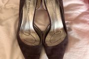 suede heels Anne Klein