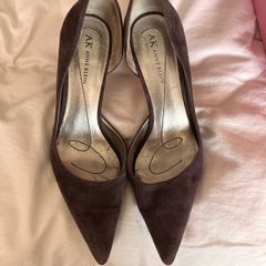 suede heels Anne Klein
