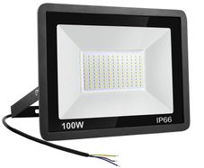 Niserelesa 100W LED Floodlight  Super Bright 10000LM IP66 Waterproof Outdoor Spotlight