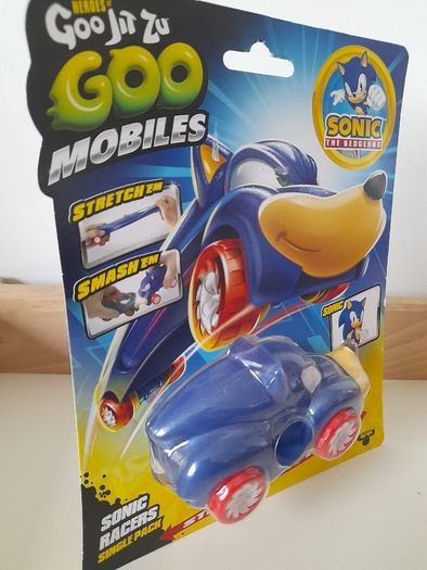 Sonic the Hedgehog  Goo Mobiles Racer (Stretchy Car)