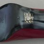 Pied A Terre red leather high heels Image 3