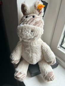 Steiff Stripey Zebra Soft Toy