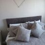 Velvet divan king size bed Image 2