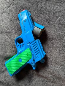 toy gun metal heavy