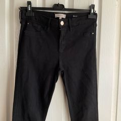 River Island 'Molly' Mid-Rise Skinny Jeans Black
