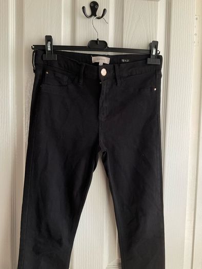 River Island 'Molly' Mid-Rise Skinny Jeans Black