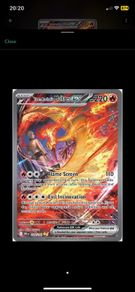 pokemon card - team rocket Moltres EX perfect condition