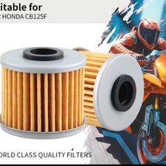 Oil filter for honda cb125f