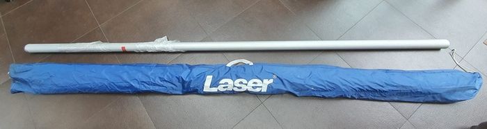 Complete Laser sailboat with all rigs in very good condition