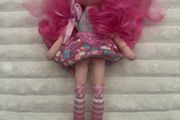 Dream Seekers Soft Plush Fairy Doll Bella Pink Moose Used Please look at the pictures