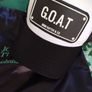 Mens John Hatter & Co. Trucker Hat G.O.A.T Image 2