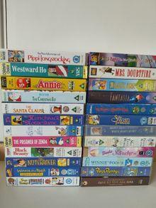 Vintage kids VHS Collection