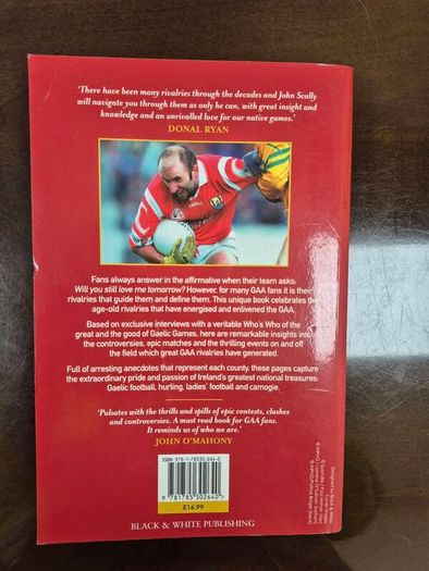 Five sports books, There's only one red army, Great GAA rivalries, Alex Ferguson, Venables the inside story, Boss Cat