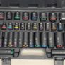 35 Piece 1/2inch Square Drive Deep Impact Hex Socket Set | 78mm Long | 6 Point | Colour Coded Image 2
