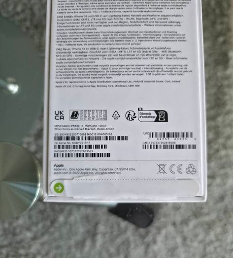 Apple Iphone 14 128GB IRISH