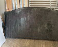 Double headboard  Corded. Velvet