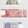 Lot of 22 notes of different countries - Listed Image 2