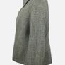 Windsmoor Black & White Mini Check Slik Wool Cotton  Zip Blazer Uk 20 Including Postage Image 4