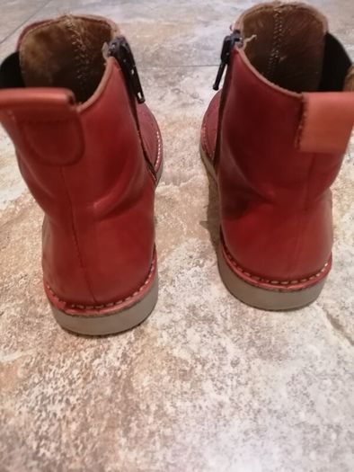 Ricosta real leather "warm" brown Chelsea boots, size EU 35 , UK2.5