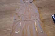 taupe girls dress from chateau de sable
