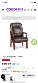 Orthopaedic chairs