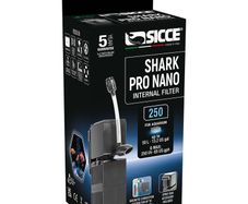 SICCE Shark PRO NANO 250 Internal Filter, 250 l/h - aquarium 40-60L Fresh & Marine