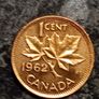 Canadian 1 Cent  Unc Coins Image 2