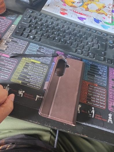 Samsung Fold 8 ultra - leather case