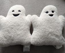 Pair of Ghost cushions