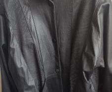 Authentic Vintage Sardar Soft Leather Jacket Rare Embossed Detail  Size 16 (Fits M-L Oversized)