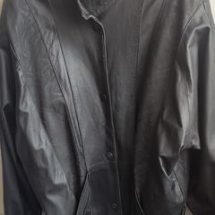 Authentic Vintage Sardar Soft Leather Jacket Rare Embossed Detail  Size 16 (Fits M-L Oversized)
