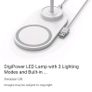 wireless phone charger with led light Image 8
