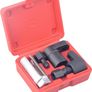 5 pcs O2 Oxygen Sensor Socket Set Wrench Remover Tool and Thread Chaser Set,Black Image 2