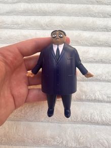 Gomez Addams Family Burger King Toy 2019 Moving Arms approx. 10 cm. Used Please see photos