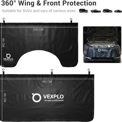 Large Magnetic Car Wing Protector for Mechanics, 3 Pcs Set