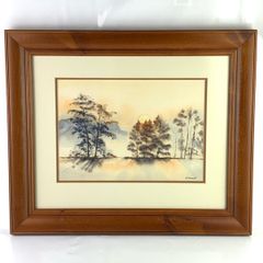 Vintage original watercolour