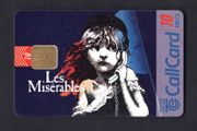 1999 Ireland 10 unit Les Miserables musical starring Colm Wilkinson which took place at the Point Theatre from February to May in 1999 (ODS3) Call Card Used