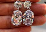 18KT White Gold Filled Earrings
