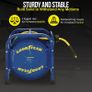 Air Hose Reel Retractable 9.5mm x 30m 20BAR Max SBR Rubber Hose Heavy Duty Portable Quad Pod Industrial Steel Construction Image 3