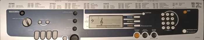 Yamaha portable piano keyboard YPT-210