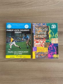 1992 Leinster Hurling Semi-Finals and National League Final Match Programmes