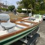 lake boat, 15hp engine and trailer Image 7