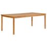 9 Piece Garden Dining Set Solid Teak Wood Image 8