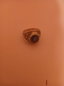 gold College ring